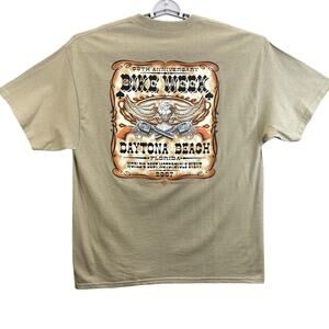 Harley-Davidson T-Shirt Men Size XL Bike Week 2007 Daytona Beach